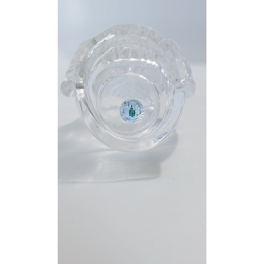Party Lite Owl Candle Holder Glass-Battery Operated Votive Candle Included-4" - Picture 12 of 16